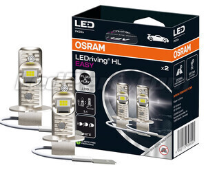 Osram LEDriving® HL EASY H3 LED Bulbs - 64151DWESY-2HB