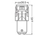 LED bulbs P21/5W Osram LEDriving® SL White 6000K - BAY15d