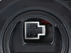 Zoom on the connector of the Xenon ballast for Honda Civic (VII)