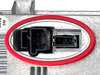 Zoom on the connector of the Xenon ballast for Hyundai Genesis Coupe