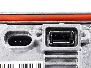 Zoom on the connector of the Xenon ballast for Hyundai Santa Fe (III)