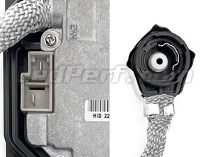 Zoom on the connector of the Xenon ballast for Lexus IS-F