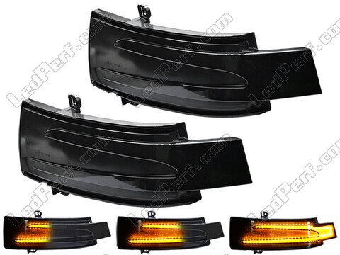 Dynamic LED Turn Signals for Mercedes-Benz M-Class (W166) Side Mirrors