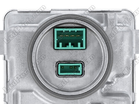 Zoom on the connector of the Xenon ballast for Porsche Boxster (981)