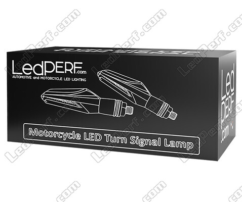 Packaging of dynamic LED turn signals + brake lights for Moto-Guzzi V7 750