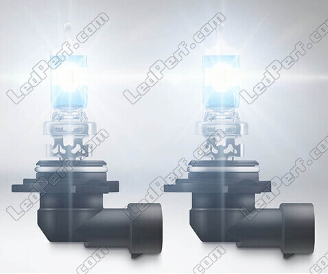 Lighting of a pair of HB4 Osram Night Breaker Laser bulbs + 150%