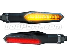 Dynamic LED turn signals + brake lights for Kawasaki Vulcan 900 Classic