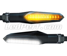 Dynamic LED turn signals + Daytime Running Light for Kawasaki KFX 700
